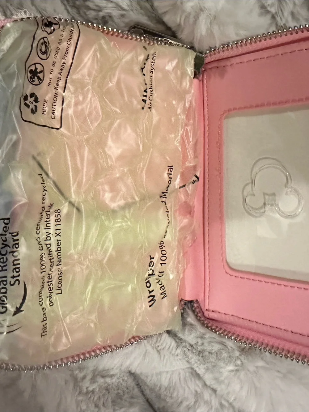 Loungefly Pink & Purple Floral Lace Wallet